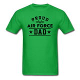 Proud Air Force - Dad - Unisex Classic T-Shirt - bright green