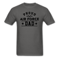 Proud Air Force - Dad - Unisex Classic T-Shirt - charcoal