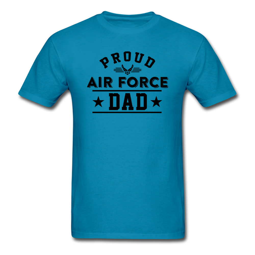 Proud Air Force - Dad - Unisex Classic T-Shirt - turquoise