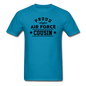 Proud Air Force - Cousin - Unisex Classic T-Shirt - turquoise