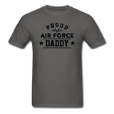Proud Air Force - Daddy - Unisex Classic T-Shirt - charcoal