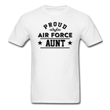 Proud Air Force - Aunt - Unisex Classic T-Shirt - white