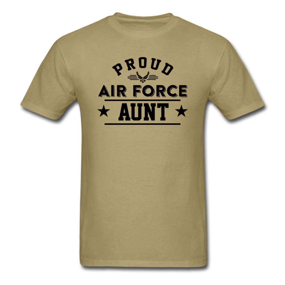 Proud Air Force - Aunt - Unisex Classic T-Shirt - khaki