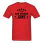 Proud Air Force - Aunt - Unisex Classic T-Shirt - red