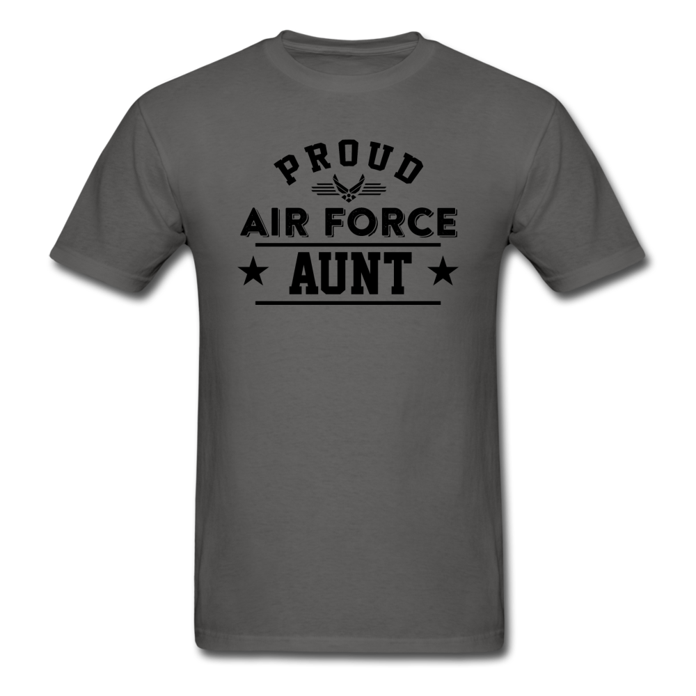 Proud Air Force - Aunt - Unisex Classic T-Shirt - charcoal