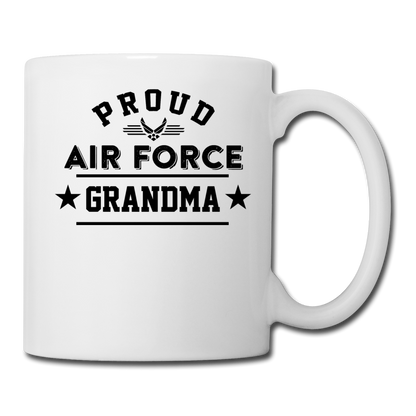 Proud Air Force - Grandma - Coffee/Tea Mug - white