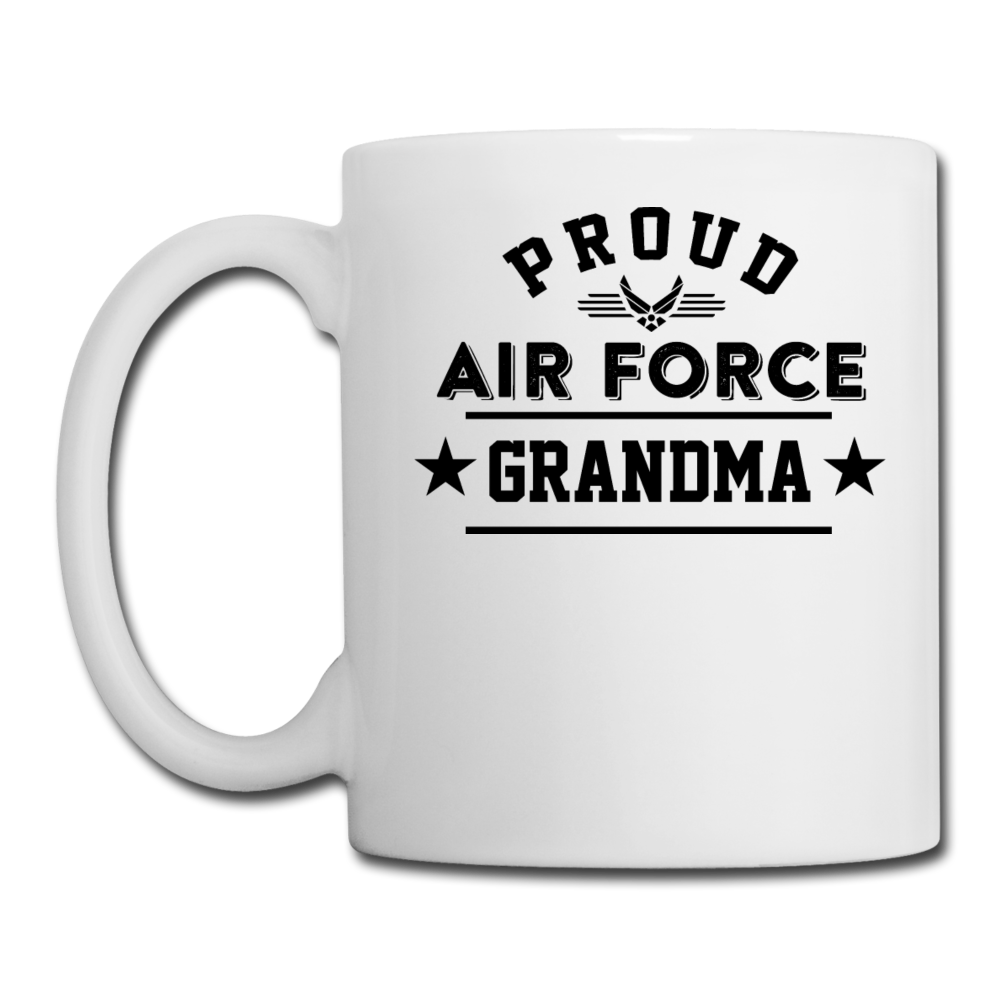 Proud Air Force - Grandma - Coffee/Tea Mug - white