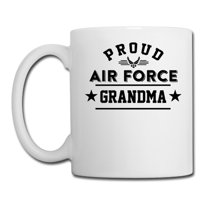 Proud Air Force - Grandma - Coffee/Tea Mug - white