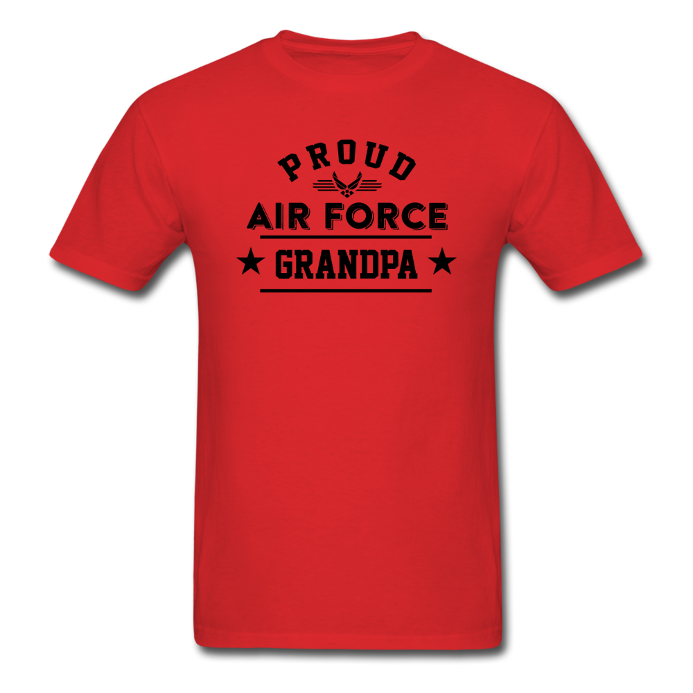 Proud Air Force - Grandpa - Unisex Classic T-Shirt - red