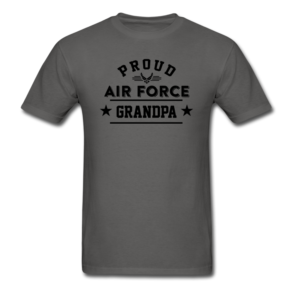 Proud Air Force - Grandpa - Unisex Classic T-Shirt - charcoal