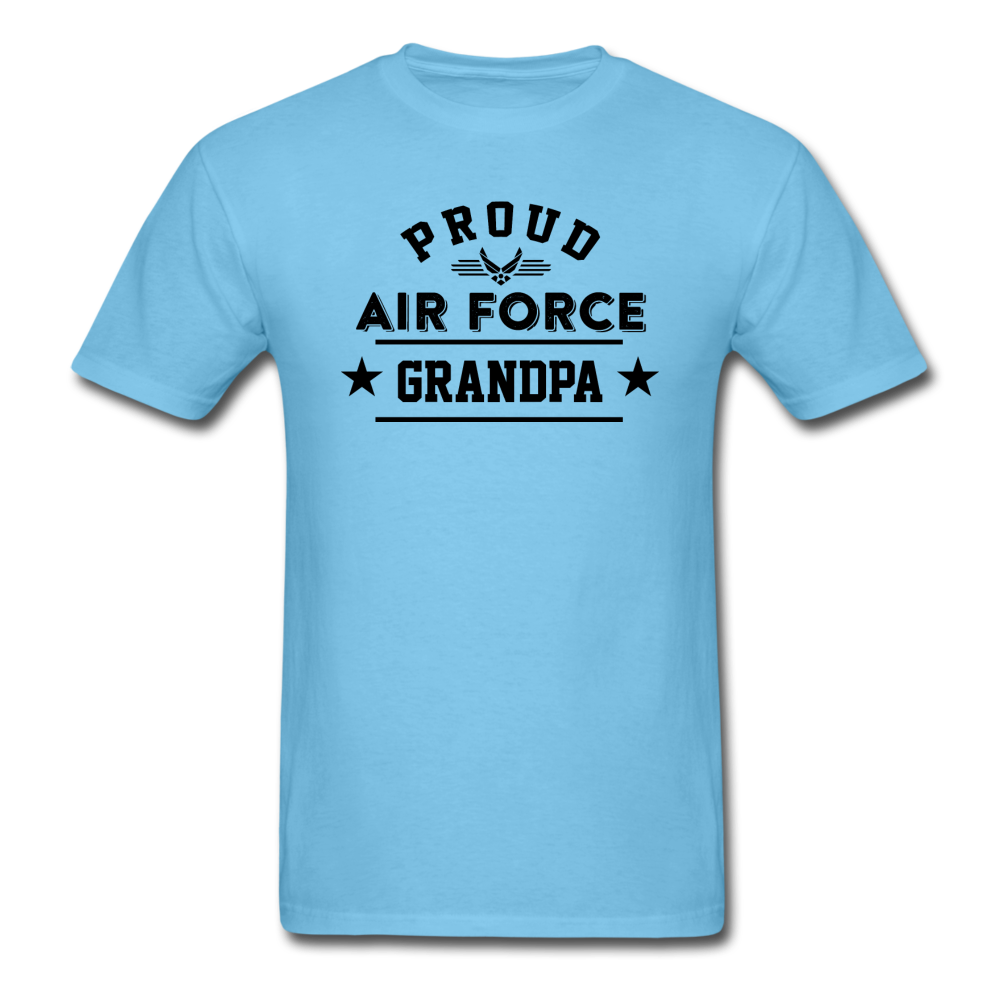 Proud Air Force - Grandpa - Unisex Classic T-Shirt - aquatic blue