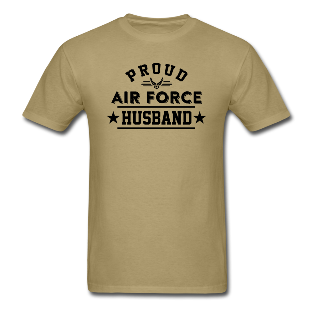 Proud Air Force - Husband - Unisex Classic T-Shirt - khaki