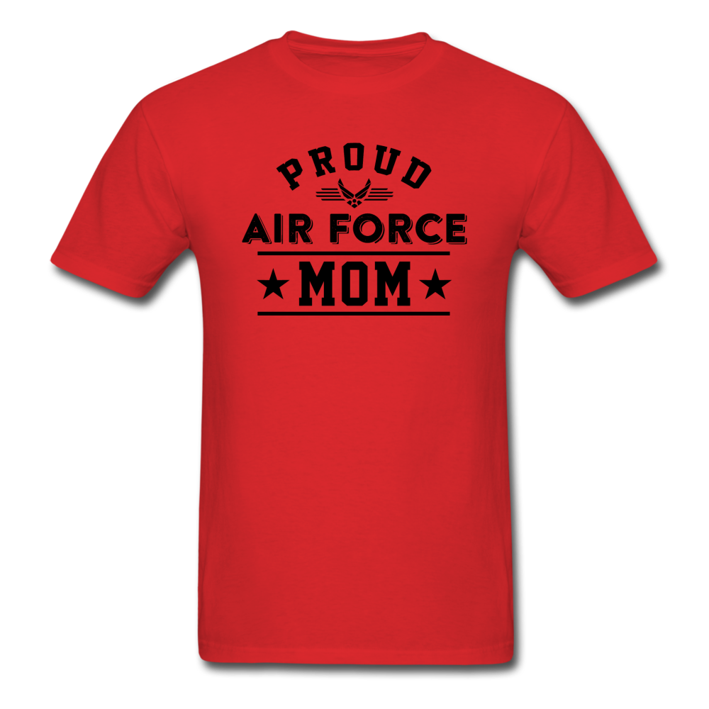 Proud Air Force - Mom - Unisex Classic T-Shirt - red