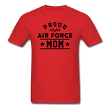 Proud Air Force - Mom - Unisex Classic T-Shirt - red
