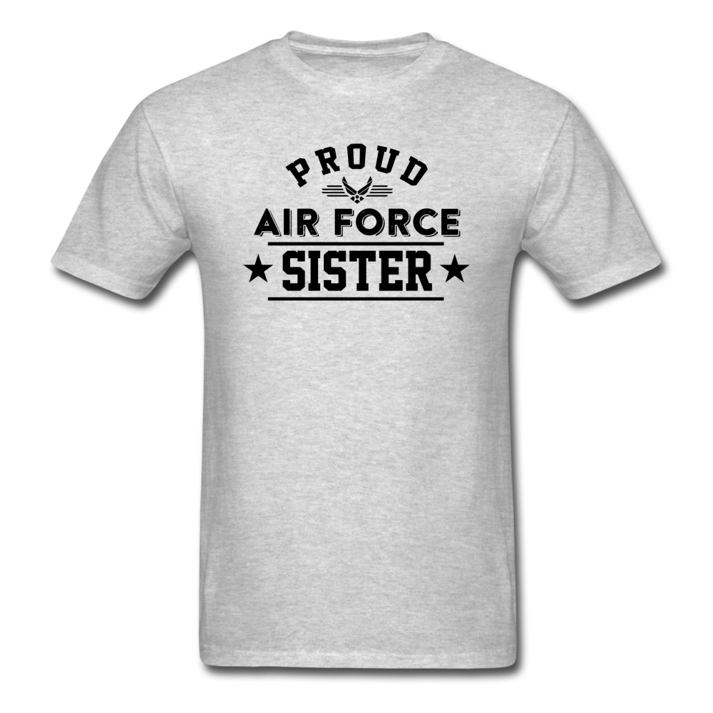 Proud Air Force - Sister - Unisex Classic T-Shirt - heather gray