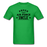 Proud Air Force - Uncle - Unisex Classic T-Shirt - bright green