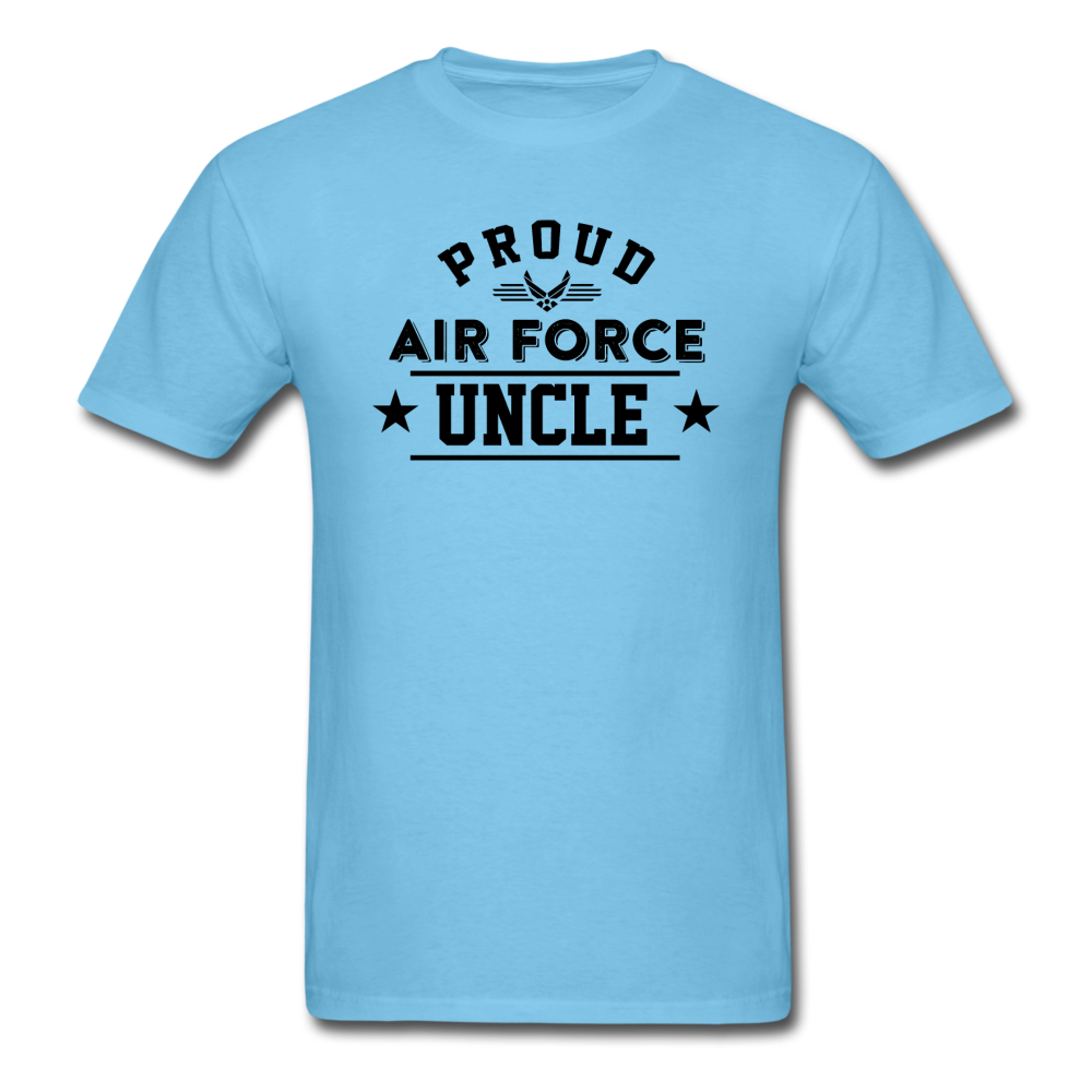 Proud Air Force - Uncle - Unisex Classic T-Shirt - aquatic blue