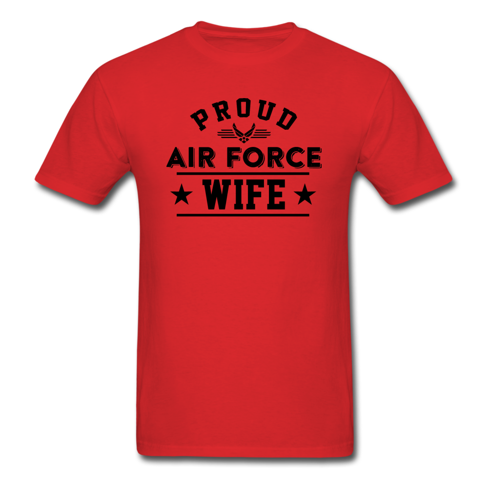 Proud Air Force - Wife - Unisex Classic T-Shirt - red