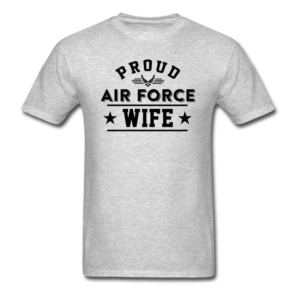 Proud Air Force - Wife - Unisex Classic T-Shirt - heather gray