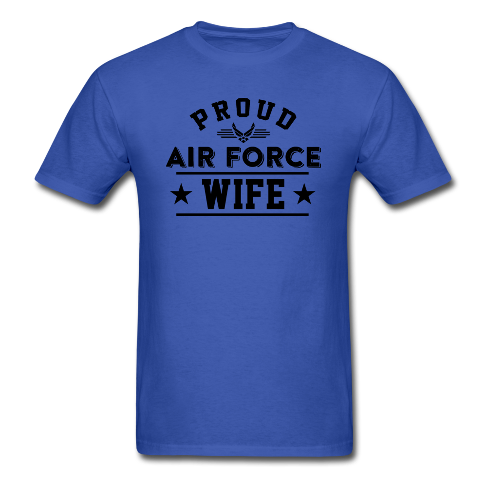 Proud Air Force - Wife - Unisex Classic T-Shirt - royal blue