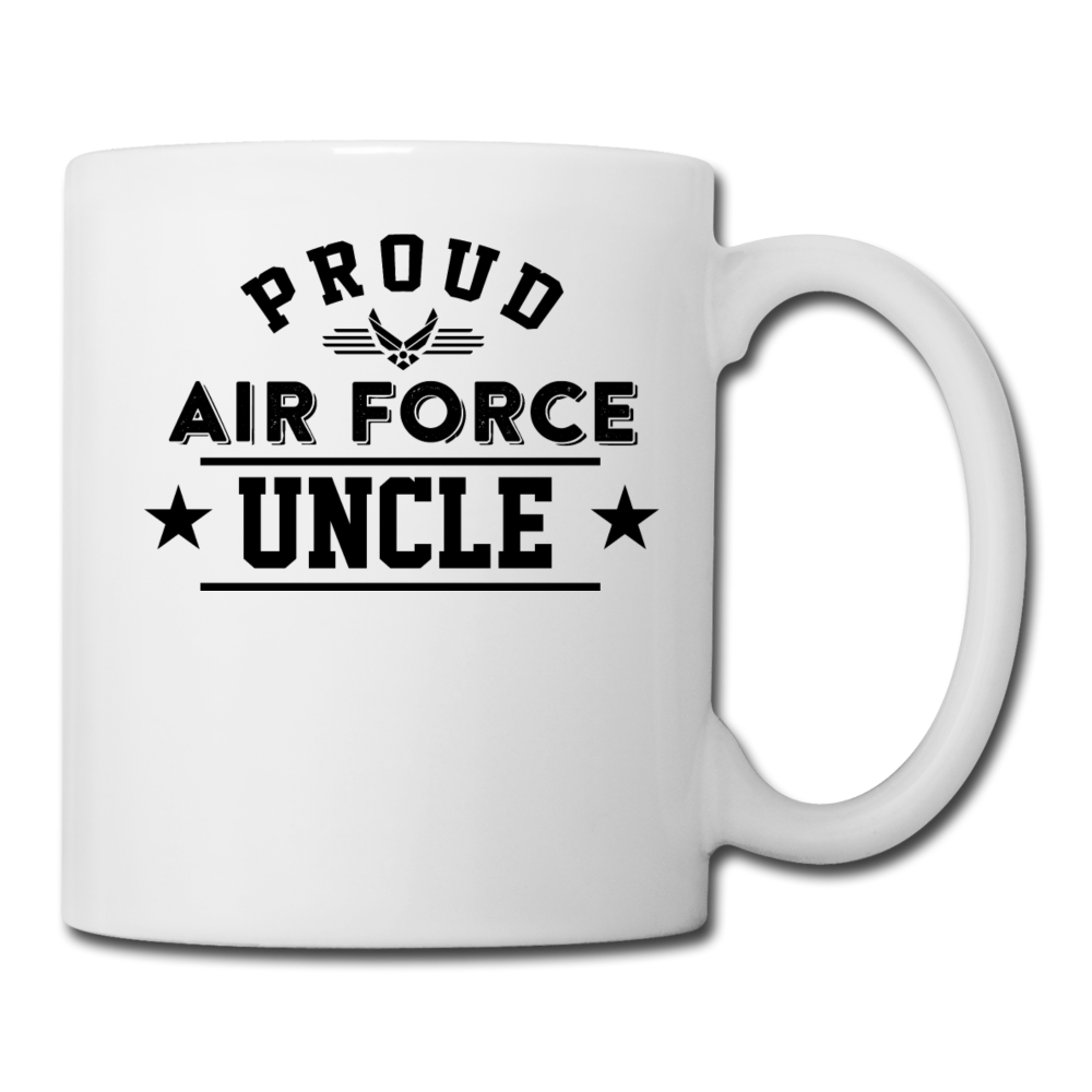 Proud Air Force - Uncle - Coffee/Tea Mug - white