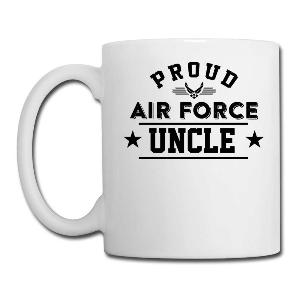 Proud Air Force - Uncle - Coffee/Tea Mug - white