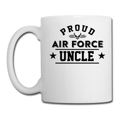 Proud Air Force - Uncle - Coffee/Tea Mug - white