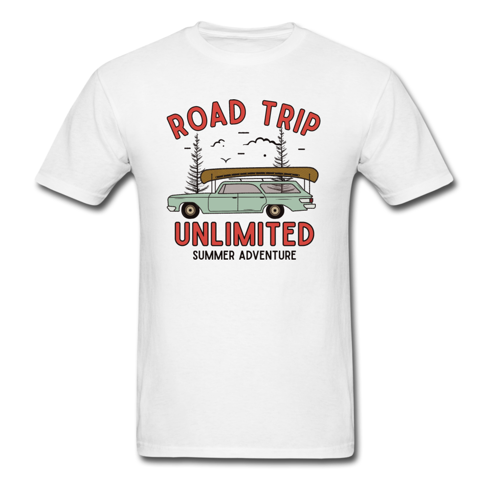 Road Trip Unlimited - Unisex Classic T-Shirt - white