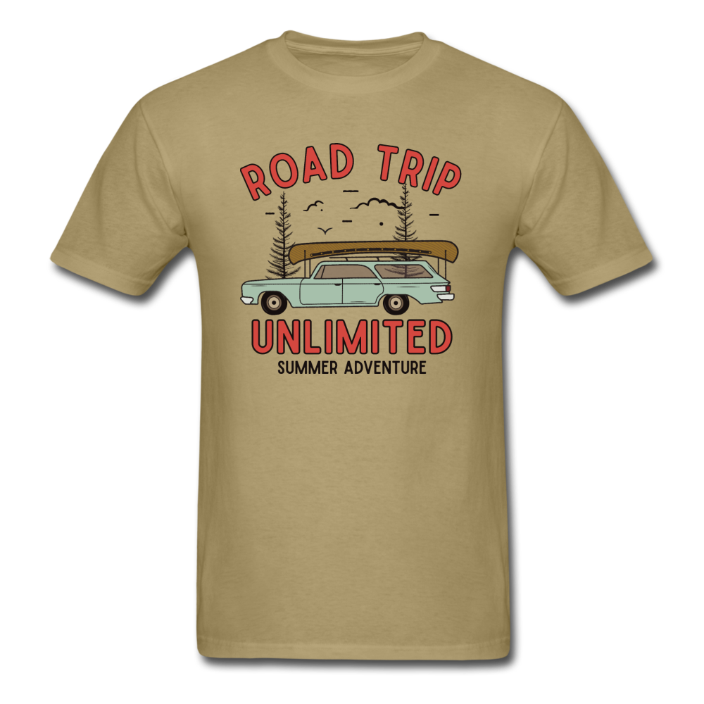 Road Trip Unlimited - Unisex Classic T-Shirt - khaki