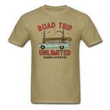 Road Trip Unlimited - Unisex Classic T-Shirt - khaki