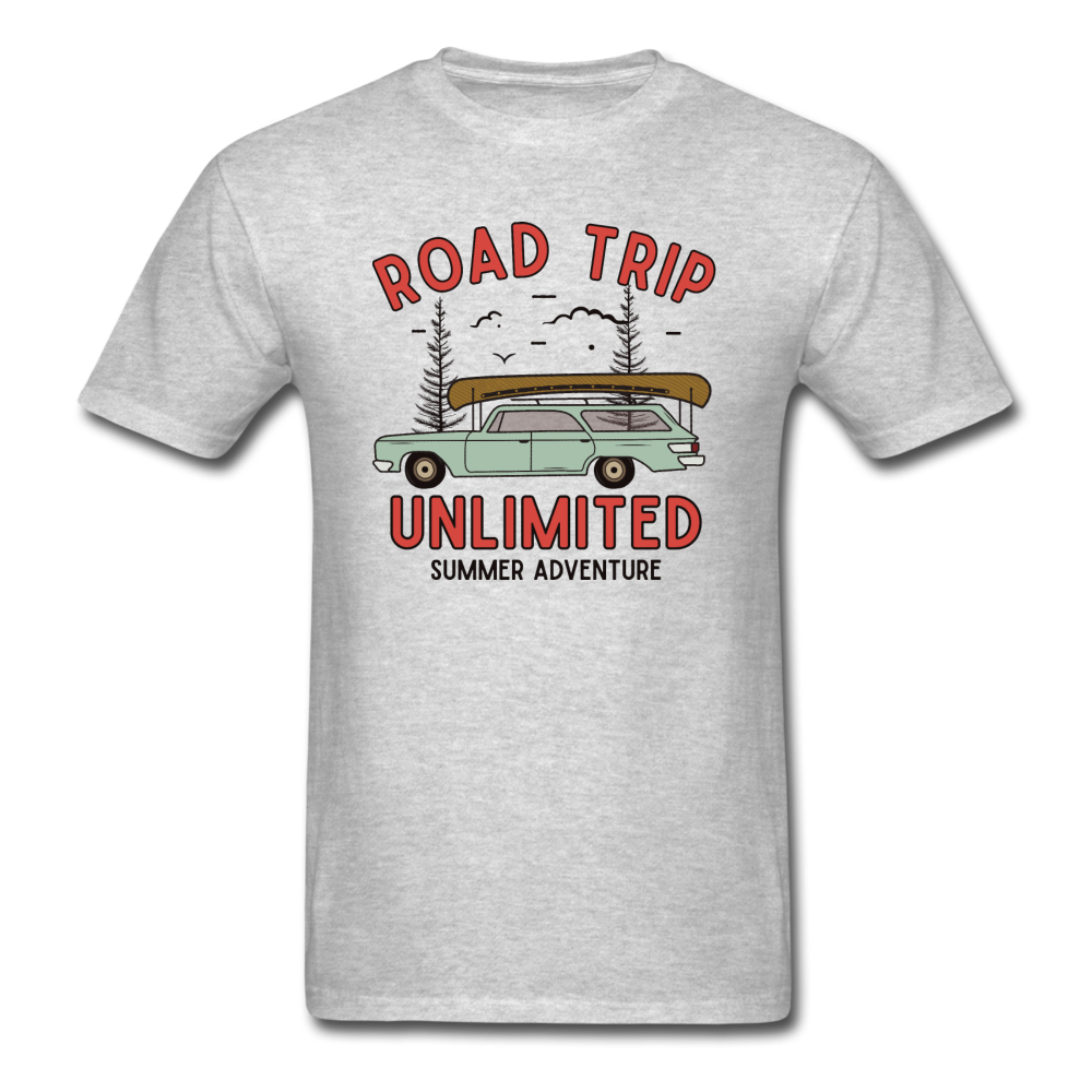 Road Trip Unlimited - Unisex Classic T-Shirt - heather gray