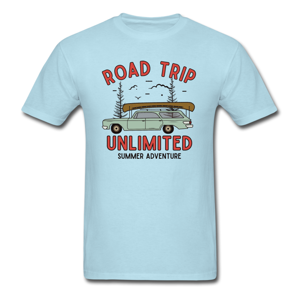 Road Trip Unlimited - Unisex Classic T-Shirt - powder blue