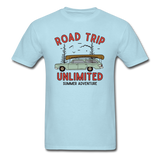 Road Trip Unlimited - Unisex Classic T-Shirt - powder blue