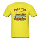 Road Trip Unlimited - Unisex Classic T-Shirt - yellow