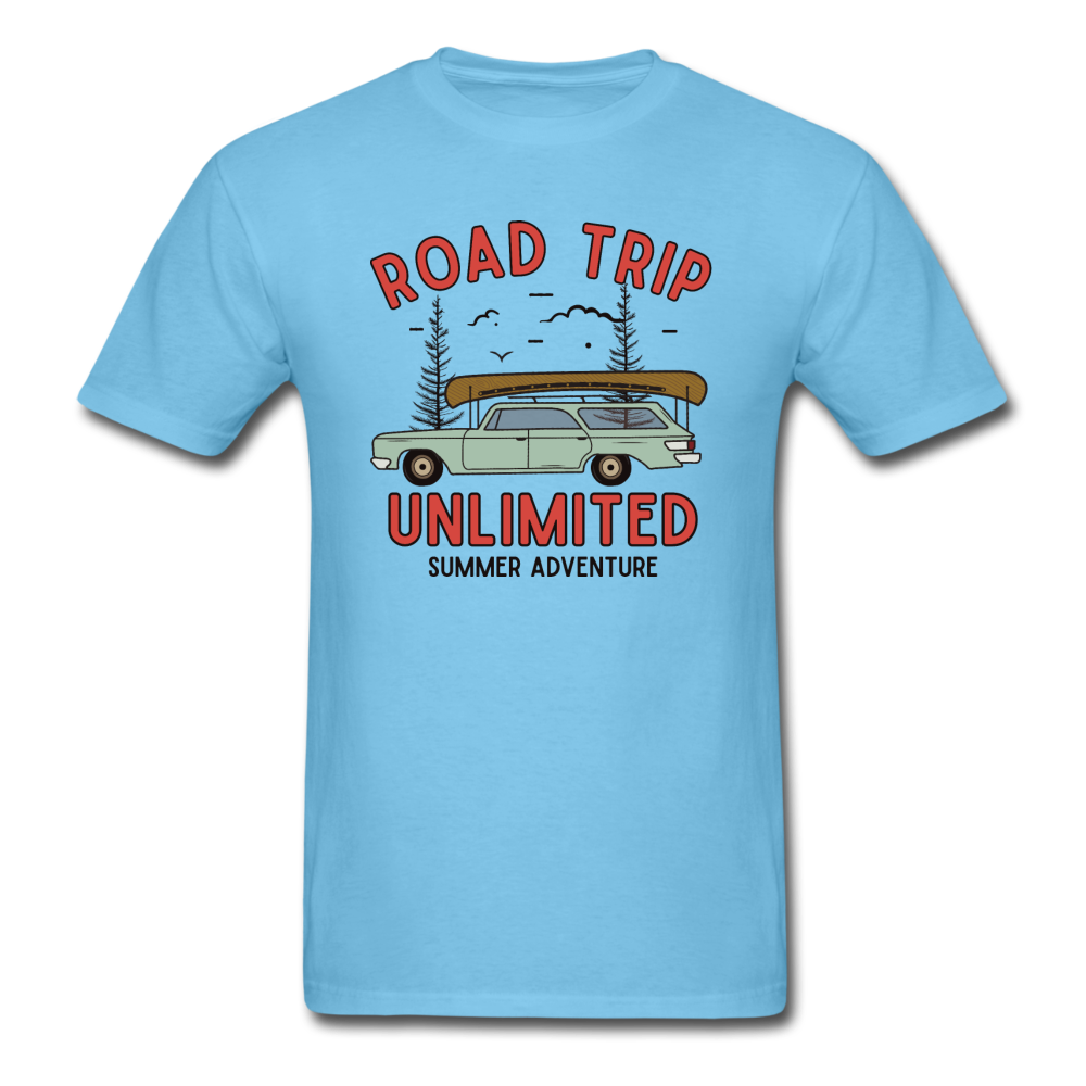 Road Trip Unlimited - Unisex Classic T-Shirt - aquatic blue