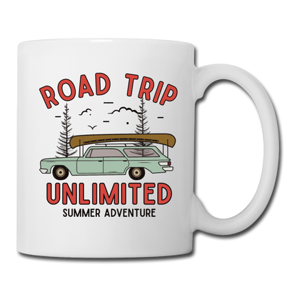 Road Trip Unlimited - Coffee/Tea Mug - white