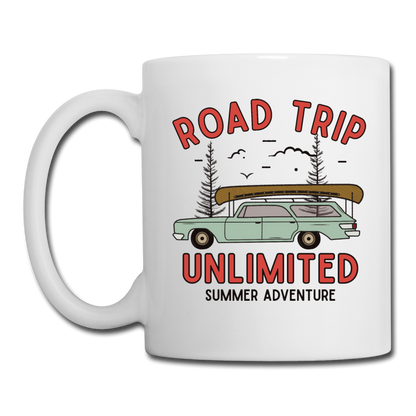 Road Trip Unlimited - Coffee/Tea Mug - white