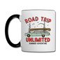 Road Trip Unlimited - Contrast Coffee Mug - white/black