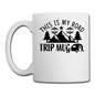 This Is My Road Trip Mug - Camping v3 - Coffee/Tea Mug - white