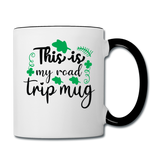 This Is My Road Trip Mug - Contrast Coffee Mug - white/black