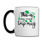 This Is My Road Trip Mug - Contrast Coffee Mug - white/black