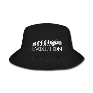 Off Road Evolution - Jeep - Bucket Hat - black
