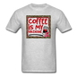 Coffee Is My Valentine v2 - Unisex Classic T-Shirt - heather gray