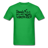 Donuts Are My Valentine v1 - Unisex Classic T-Shirt - bright green