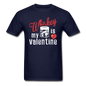 Whiskey Is My Valentine v1 - Unisex Classic T-Shirt - navy