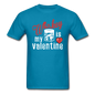 Whiskey Is My Valentine v1 - Unisex Classic T-Shirt - turquoise