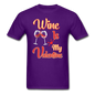 Wine Is My Valentine v1 - Unisex Classic T-Shirt - purple