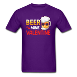 Beer Mine Valentine - Unisex Classic T-Shirt - purple