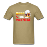 Beer Mine Valentine - Unisex Classic T-Shirt - khaki