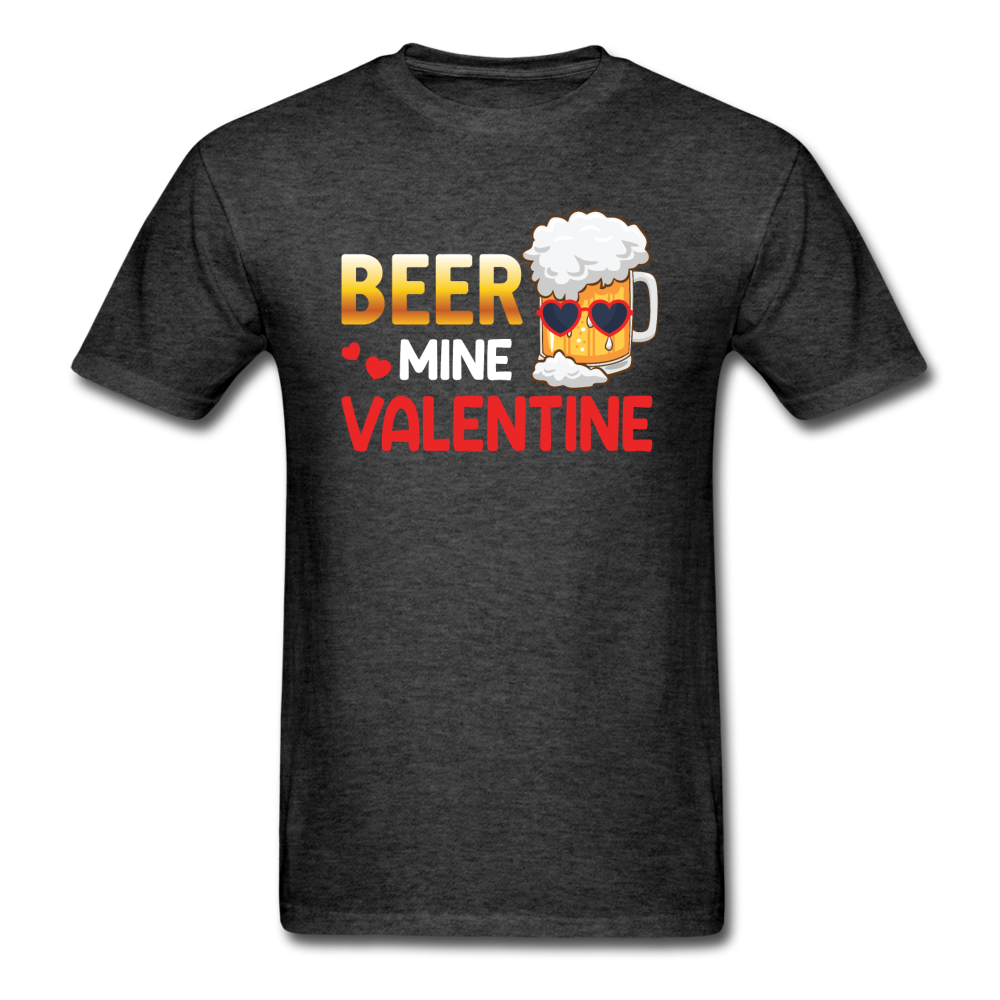 Beer Mine Valentine - Unisex Classic T-Shirt - heather black